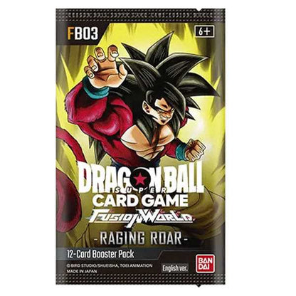 Dragon Ball Super CG - Fusion World - Raging Roar (FB03) - Booster Pack