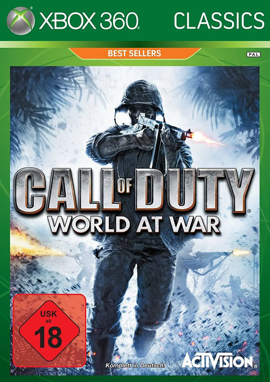 CALL OF DUTY WORLD AT WAR XBOX 360 GAME