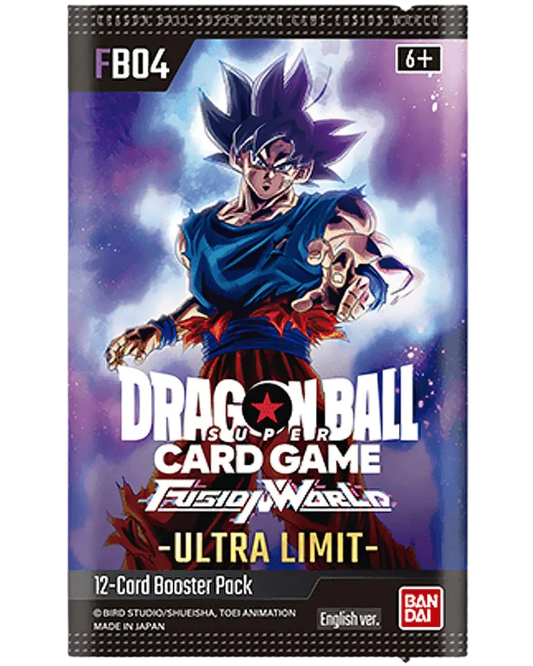 Dragon Ball Super CG - Fusion World - Ultra Limit (FB04) - Booster Pack