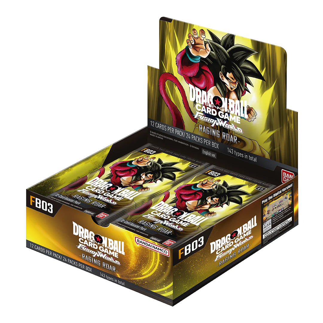 Dragon Ball Super CG - Fusion World - Raging Roar (FB03) - Booster Pack