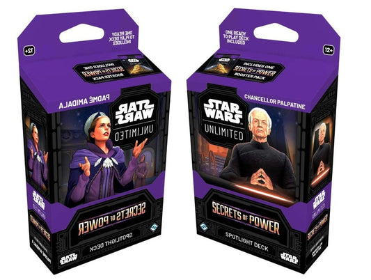 Star Wars: Unlimited Secrets of Power Spotlight Deck Star Wars card games