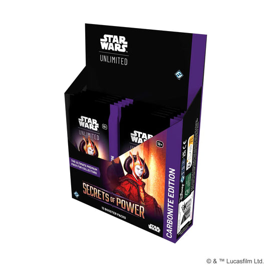 Star Wars: Unlimited Secrets of Power Carbonite Booster Star Wars card games