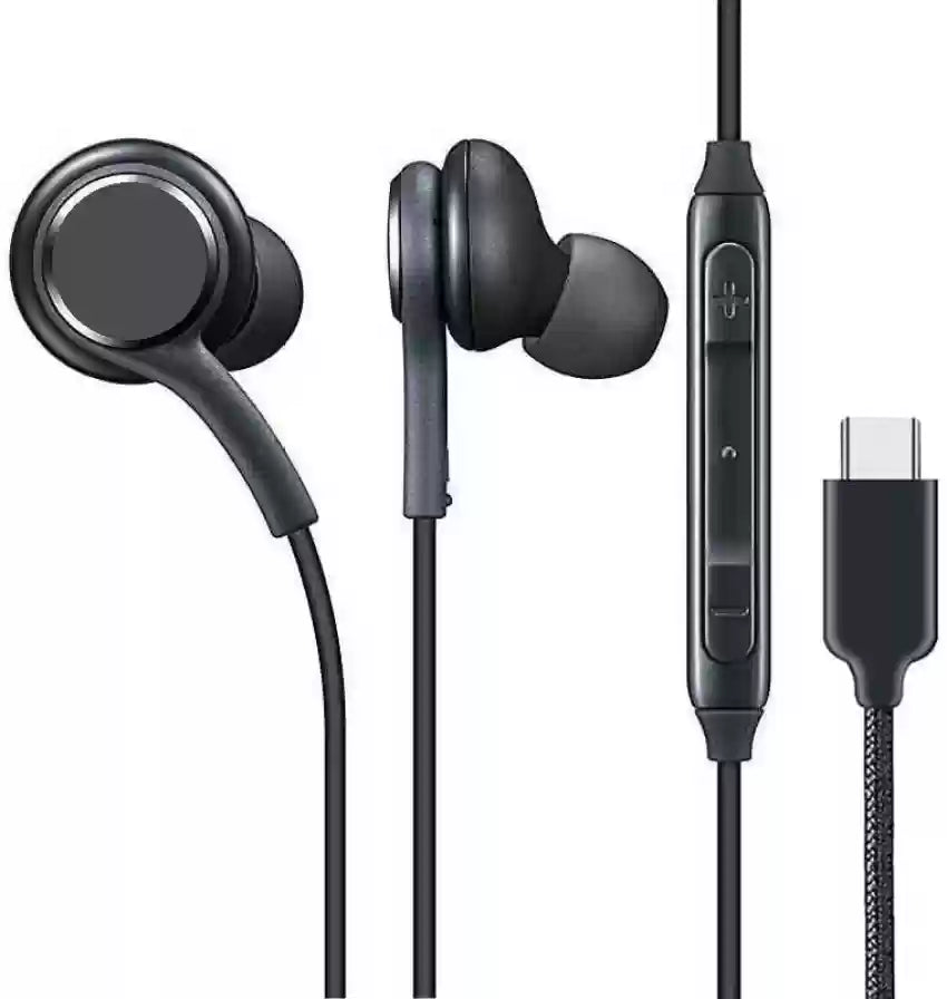 NOTE 10+ EARPHONES HEADPHONES USB TYPE C BLACK
