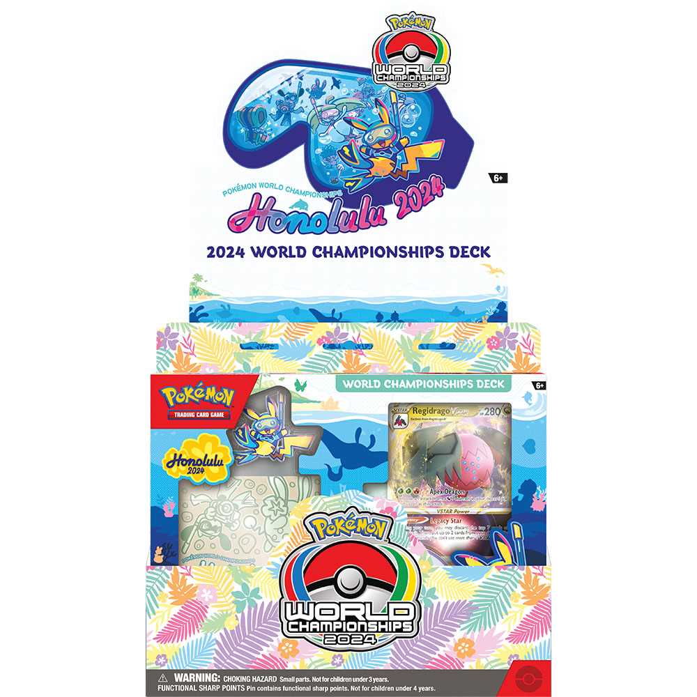 Pokemon TCG: World Champions Decks Honolulu 2024 - Assorted