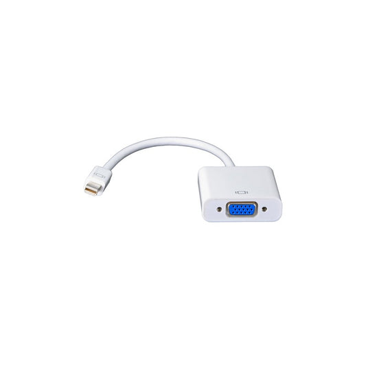 Basics Mini DisplayPort to VGA Monitor Adapter, White Saynama