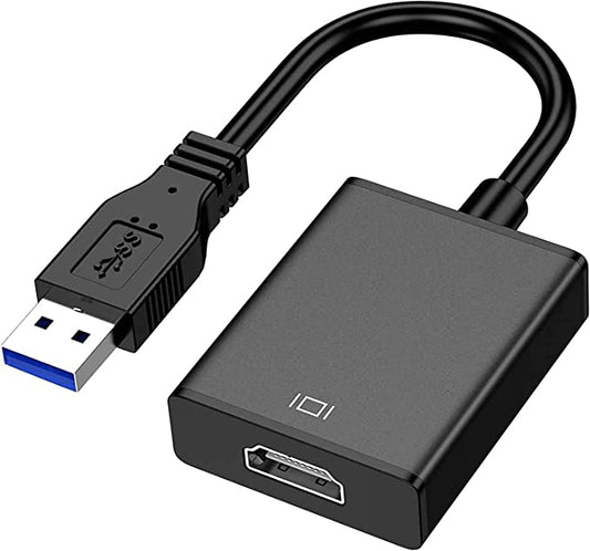 USB to HDMI Adapter, USB 3.0/2.0 to HDMI Cable