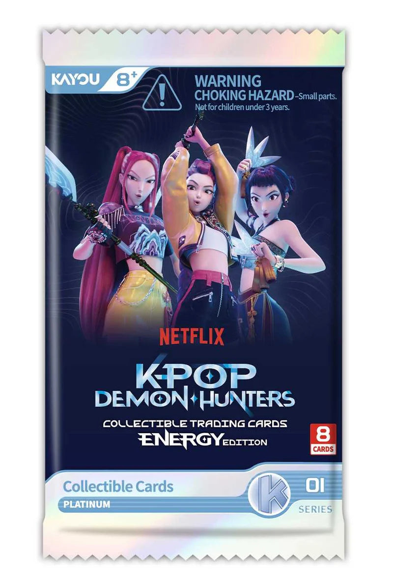 KPop Demon Hunters-Collectible Trading Cards-Energy Edition Foil -001-EMEA-Series 1-B