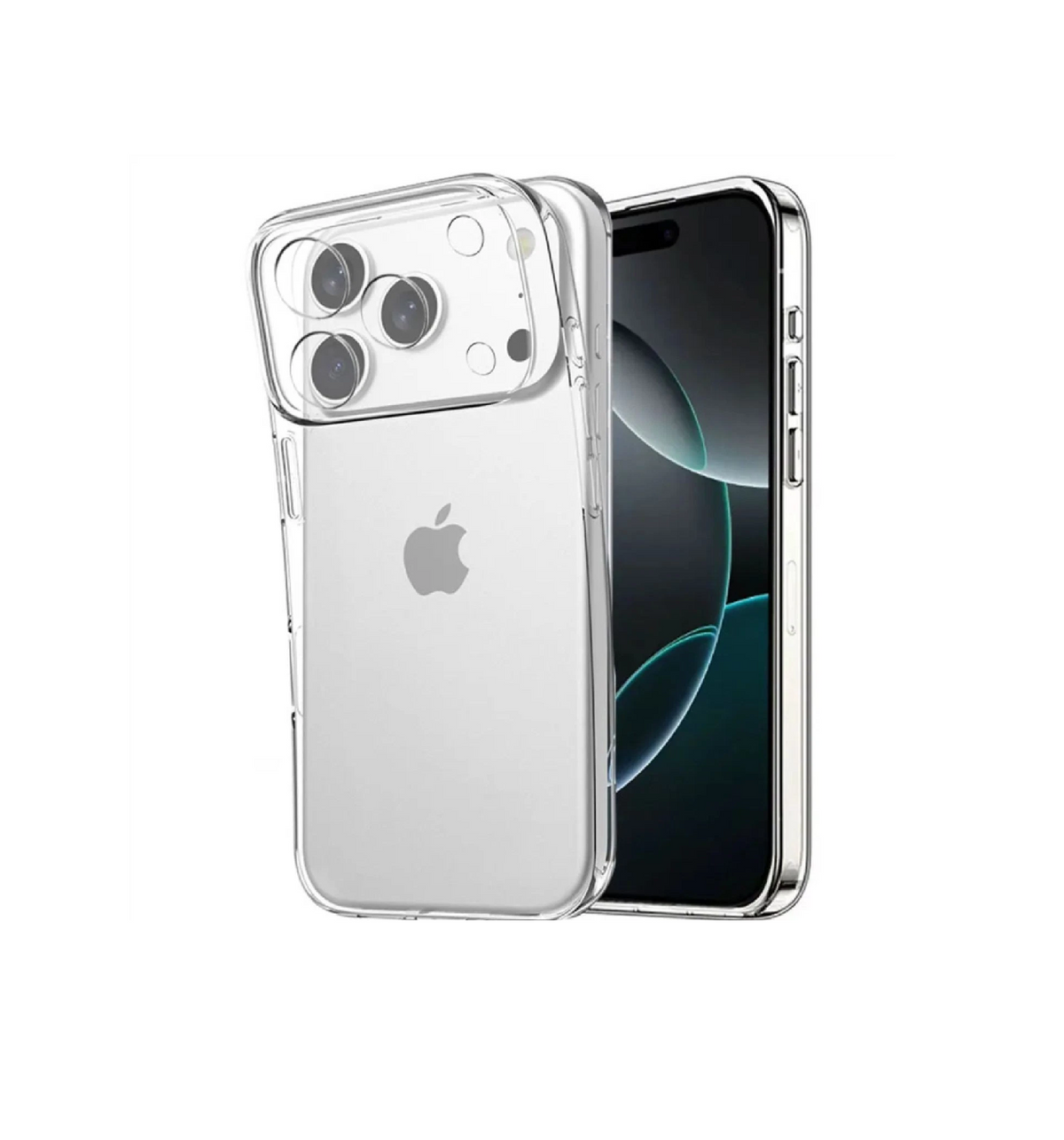 iphone 18 pro max clear gel silicone case