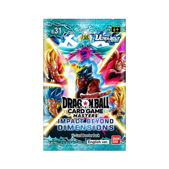 Dragon Ball Super Card Game Masters: Ultra Bout Series Set 04 - Impact Beyond Dimensions (B31)