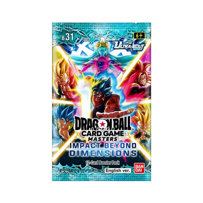 Dragon Ball Super Card Game Masters: Ultra Bout Series Set 04 - Impact Beyond Dimensions (B31)