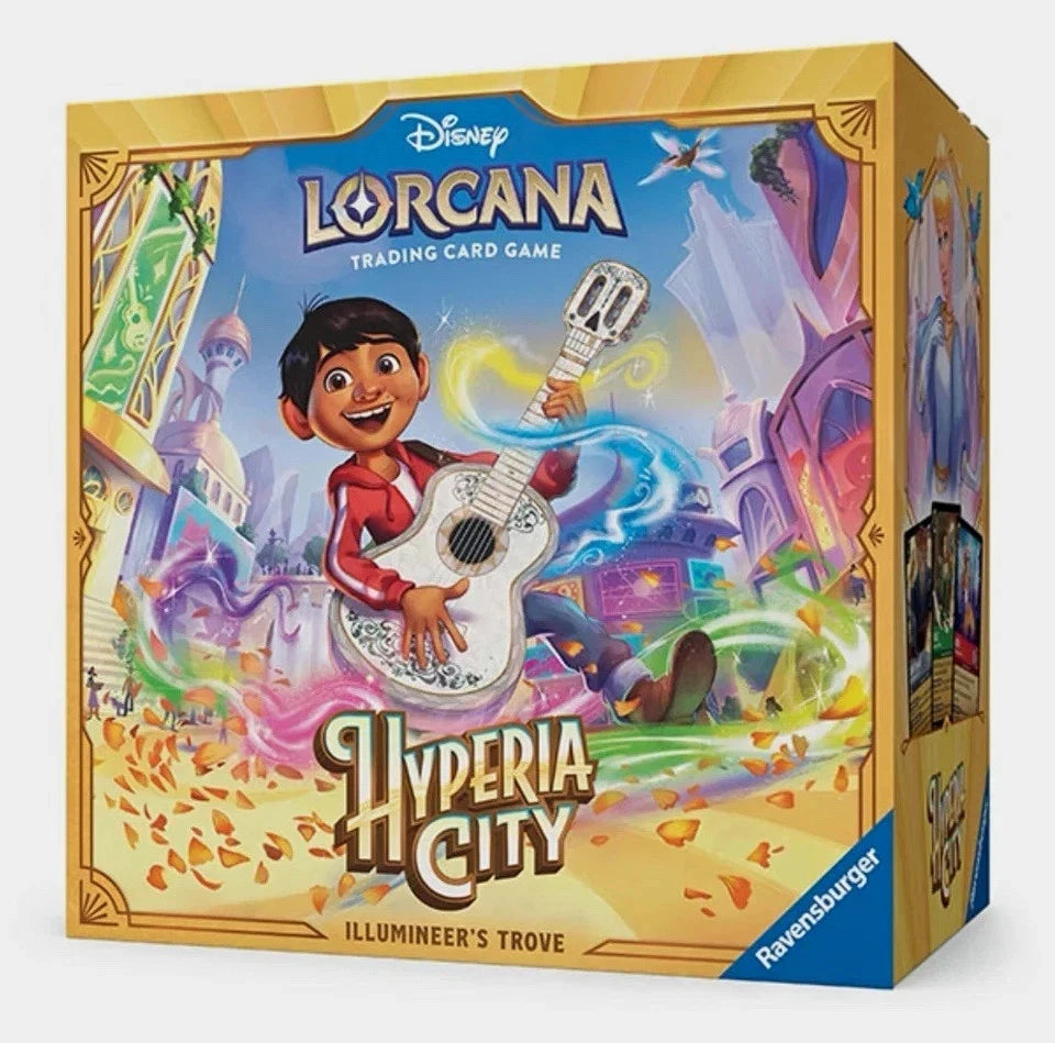 Disney Lorcana TCG - Hyperia City  Illumineer's Trove Set - Set 14