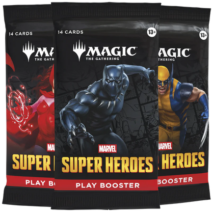 Magic The Gathering:  Marvel Super Heroes Play Booster