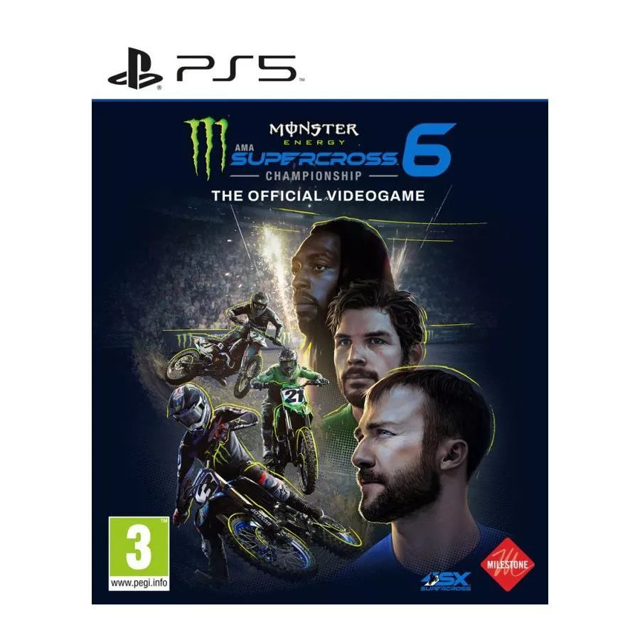 Monster Energy Supercross 6 The Official Videogame - Ps5