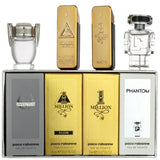 Paco Rabanne Miniature Set 4x5ML (Phantom + Invictus + 1 Million Elixir + 1 Million) - For Him