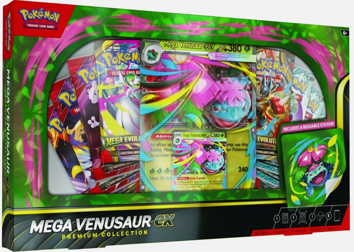 Pokemon TCG: Mega Venusaur ex Premium Collection