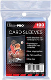 Ultra Pro - Soft Card Sleeves - Clear (100 sleeves ) | Pokemon & YuGiOh & MTG