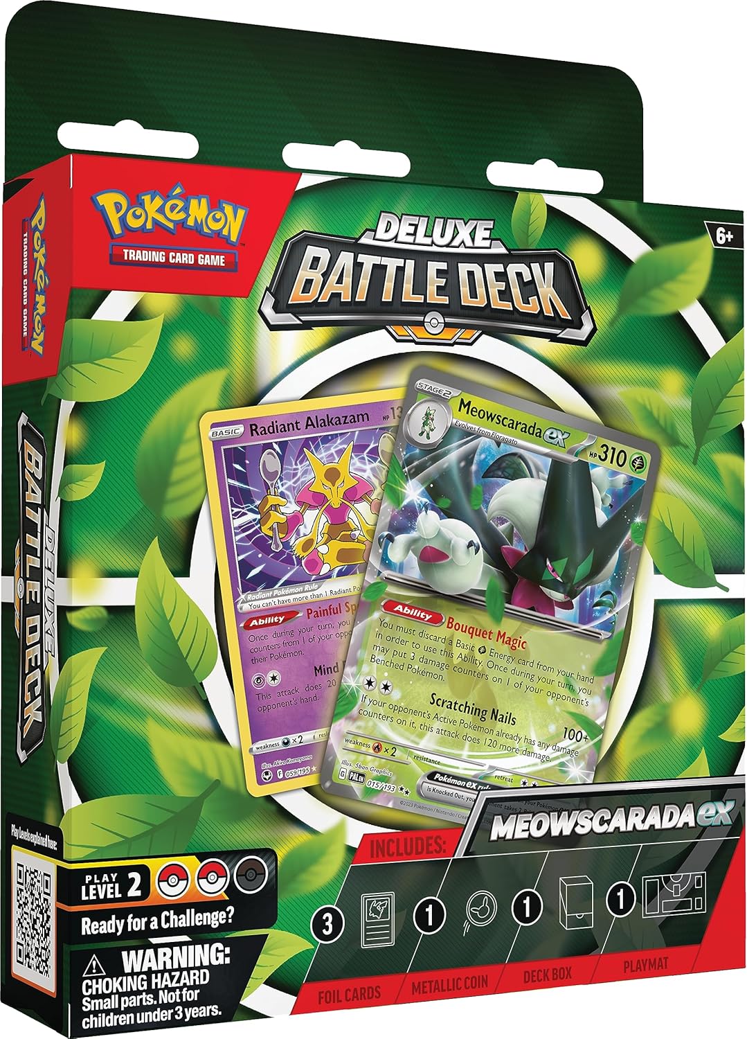 Pokemon TCG:  Deluxe Battle Decks - Quaquaval ex / Meowscarada ex