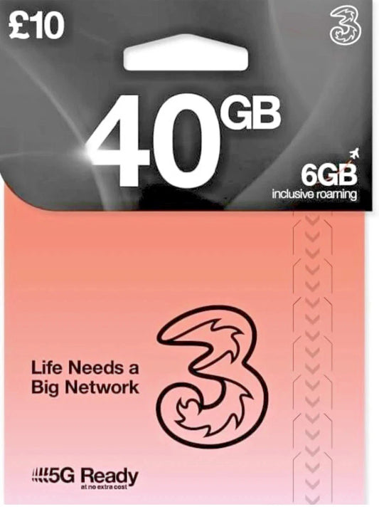 Drie mobiele prepaid-simkaarten 