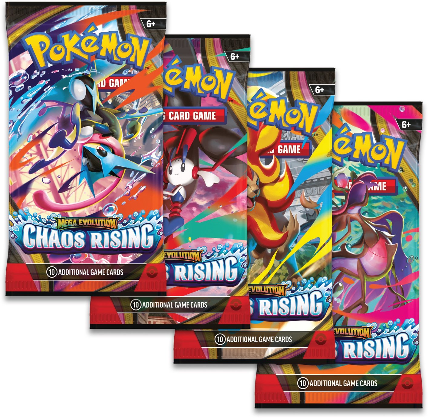 Pokemon TCG: Mega Evolution Chaos Rising Booster