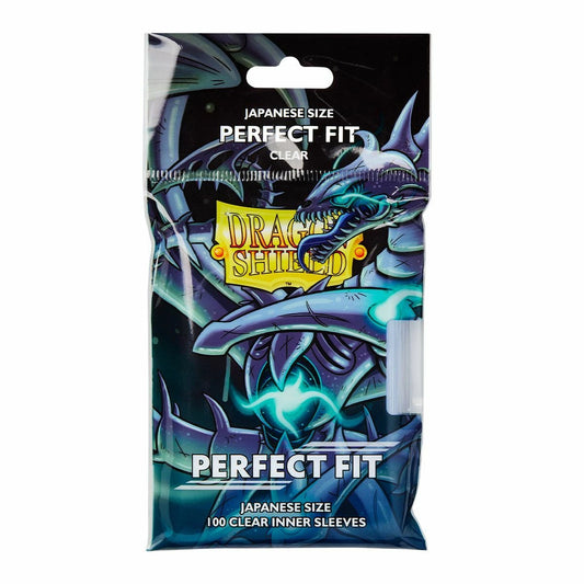 Dragon Shield Japanese Size Perfect Fit Inner Card Sleeves - YUGIOH (100 PK)