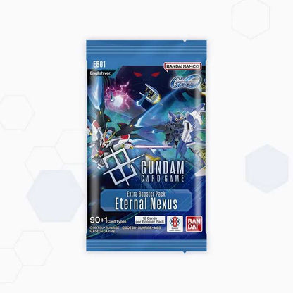 BANDAI Gundam Card Game Eternal Nexus Extra Booster Pack EB01