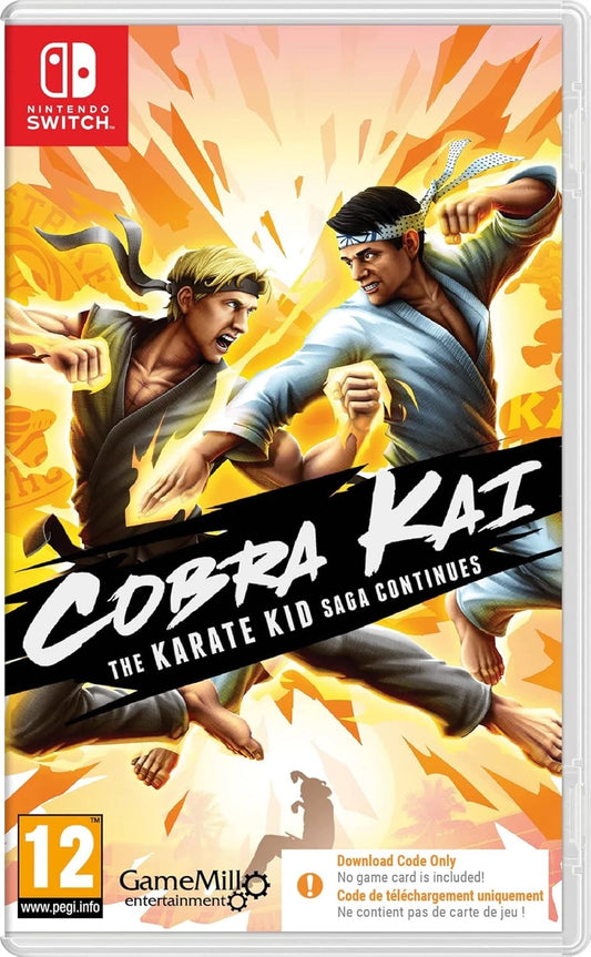 Cobra Kai: The Karate Kid Saga Continues (Code in a Box) - Nintendo Switch