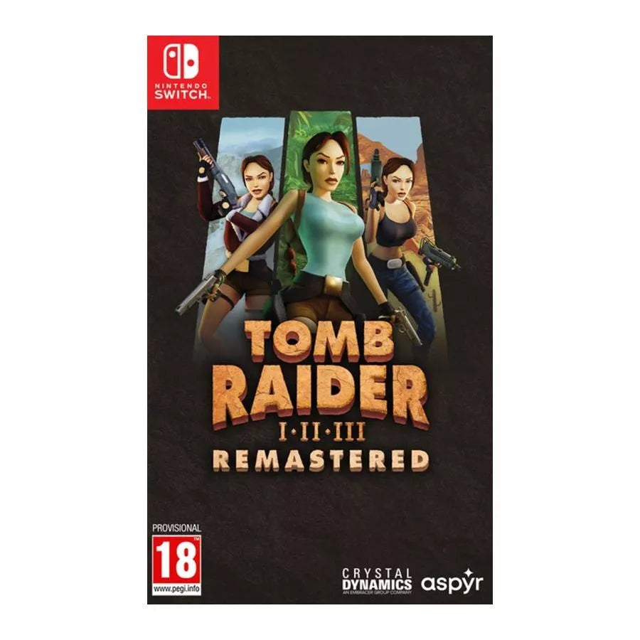 Tomb Raider I-II-III Remastered - Nintendo Switch