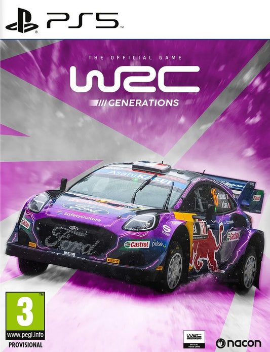 WRC Generations - PS5 Ps5 Playstation Video Game Console Accessories