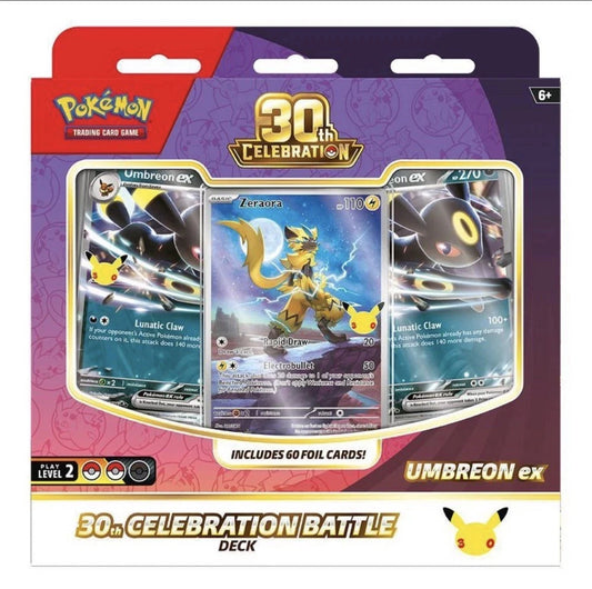 Pokemon TCG: Battle Deck Umbreon ex  - 30th Celebration