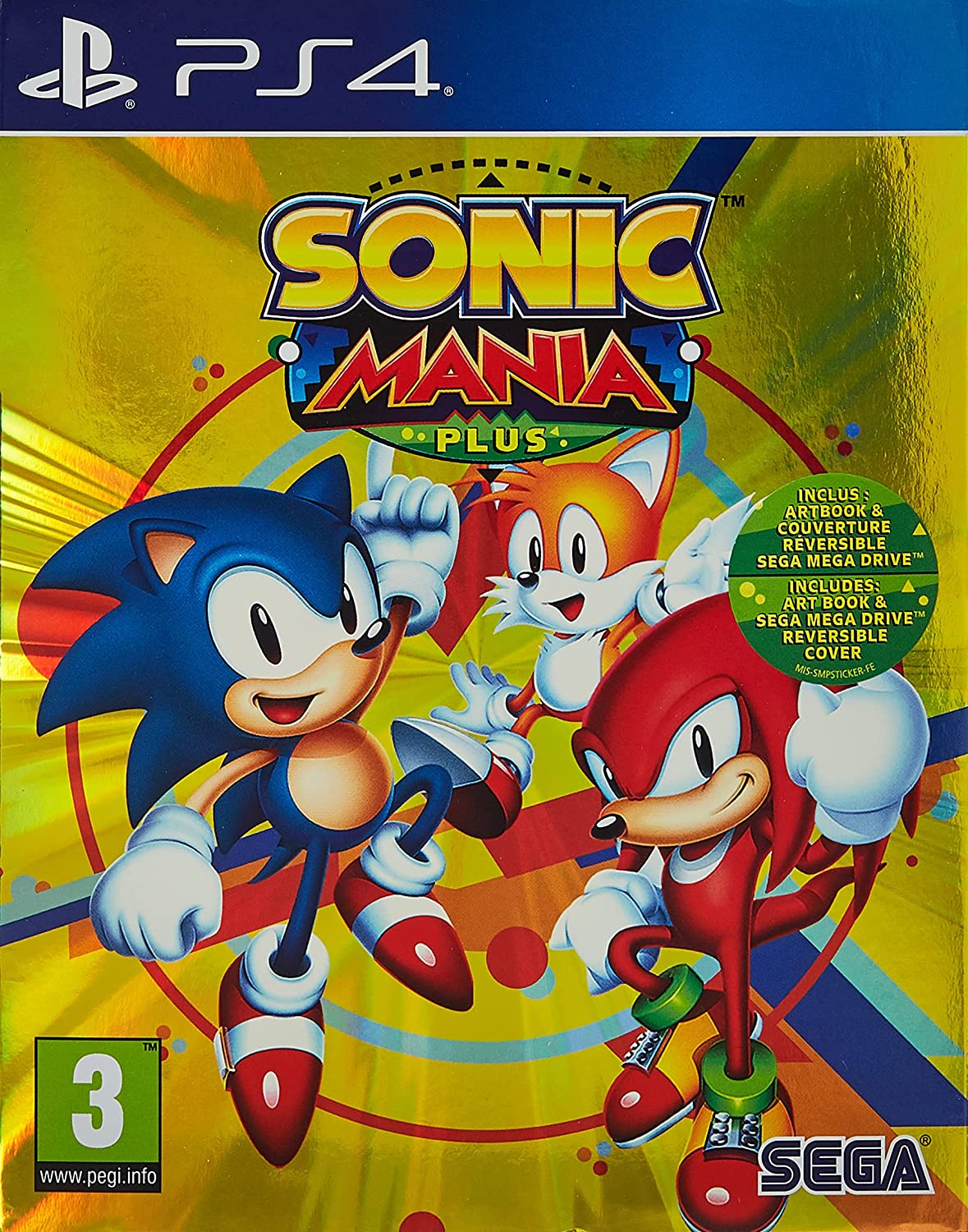 Sonic Mania Plus (PS4) - New - saynama