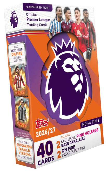 Topps - Flagship Topps premier league 2026/27 Mega Tin