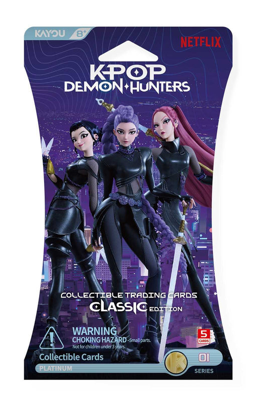 KPop Demon Hunters- Collectible Trading Cards-Classic Edition Blister-001-EMEA-Series 1-A