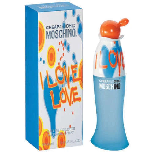 MOSCHINO Cheap and Chic I Love Love Eau De Toilet Spray 100ml - For Her