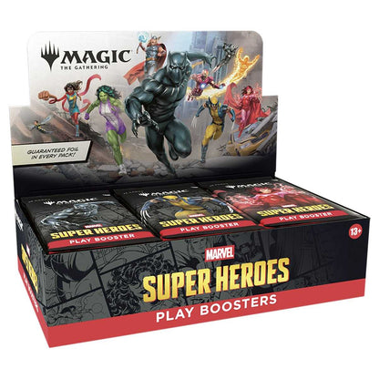Magic The Gathering:  Marvel Super Heroes Play Booster