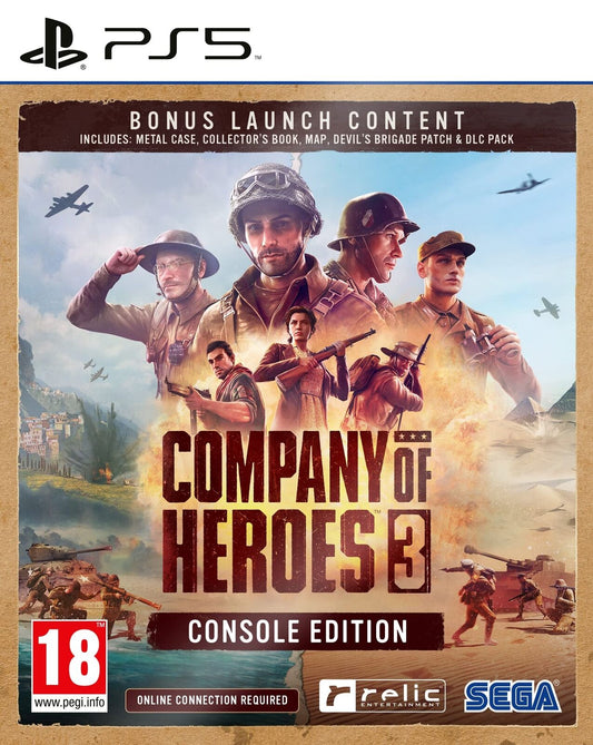 Company Of Heroes 3 Metal Case - PS5