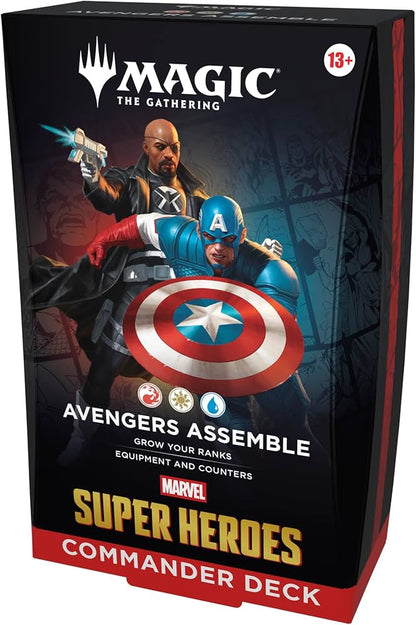 Magic The Gathering:  Marvel Super Heroes Commander Deck
