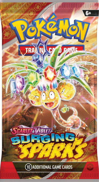 Pokémon TCG: Scarlet & Violet 8 - Surging Sparks - Booster Pokemon card games