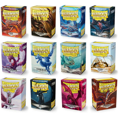 Dragon Shield Standard Size Sleeves MATTE - Fits Pokemon / Magic The Gathering - 100 Pc