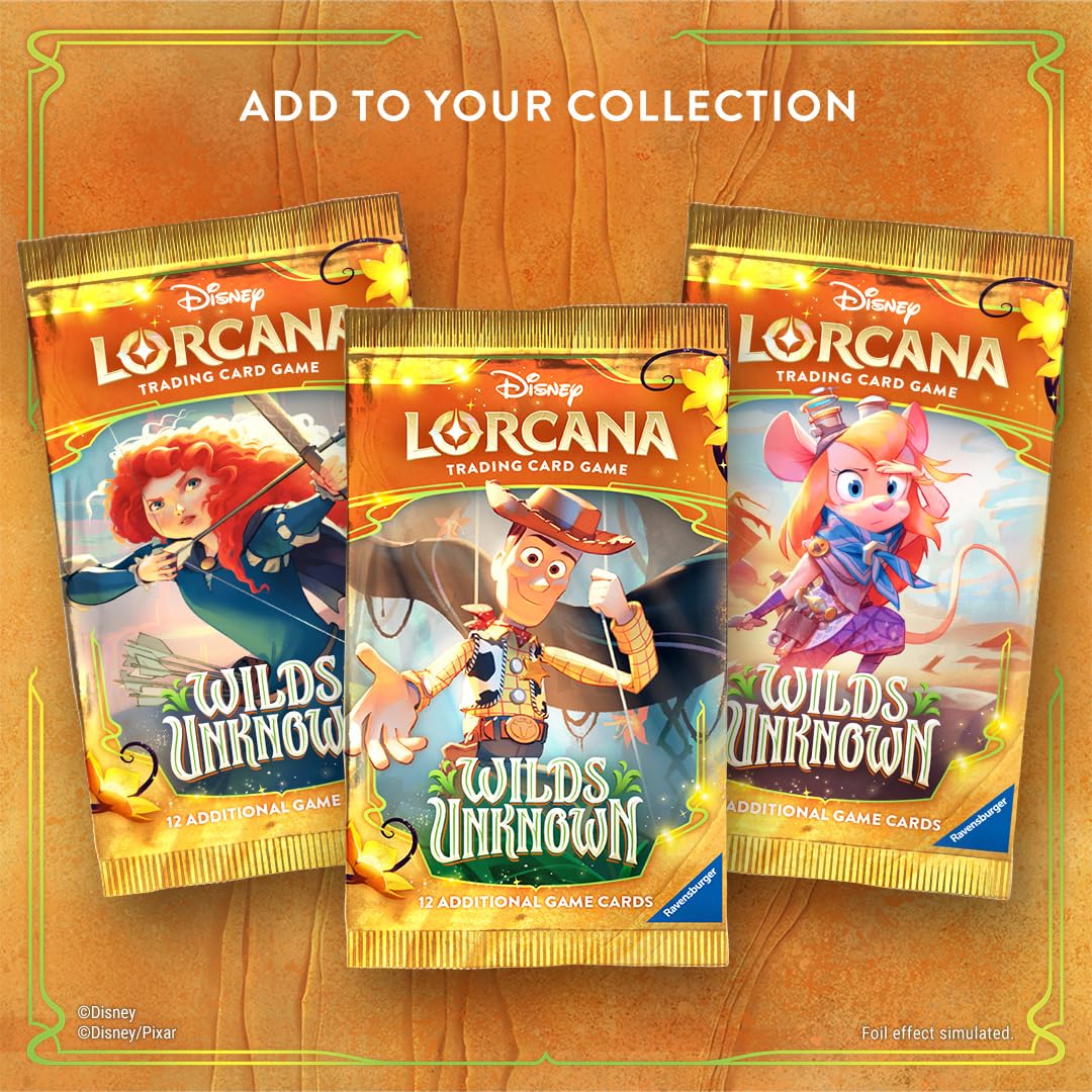 Disney Lorcana TCG - Wilds Unknown Booster - Set 12