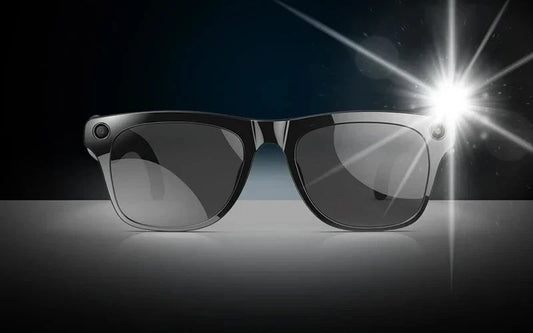 AI Glasses 4K Smart Voice Video Audio Recording Bluetooth Black Translate