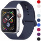 for Apple Watch 10 9 8 7 6 SE Ultra 5 38/40/41/42/44/45mm SILICONE Strap Band