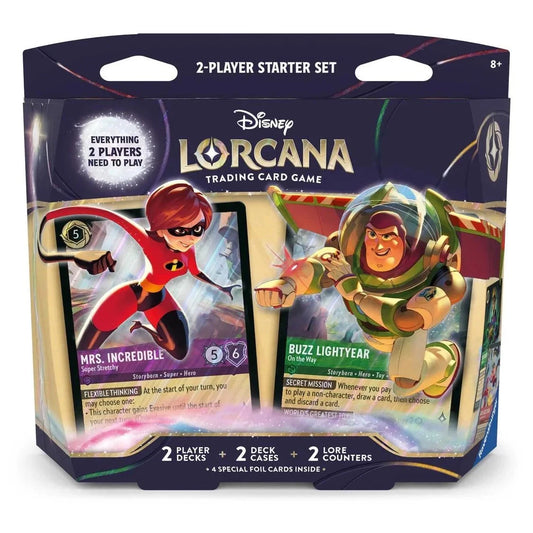 Disney Lorcana TCG - 2 Player Starter Deck - Wilds Unknown - Set 12