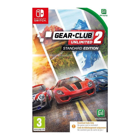 Gear Club Unlimited 2 - Standard Edition [Code in a Box] - Nintendo Switch