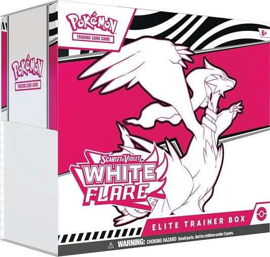 Pokemon TCG: Scarlet & Violet White Flare Elite Trainer Box / Reshiram