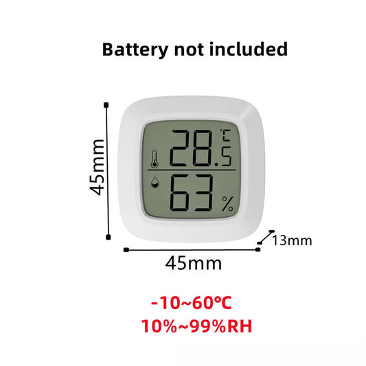 Mini Thermometer Hygrometer Indoor Household Temperature And Humidity Meter Saynama ltd  Thermometer