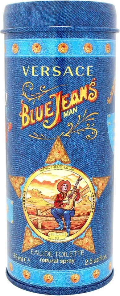 Versace Blue Jeans Eau de Toilette Spray 75ml - For Him