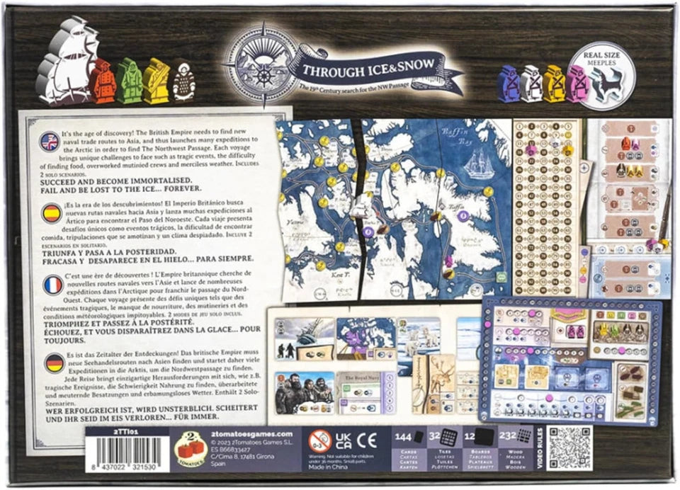 Through Ice and Snow - Board Game