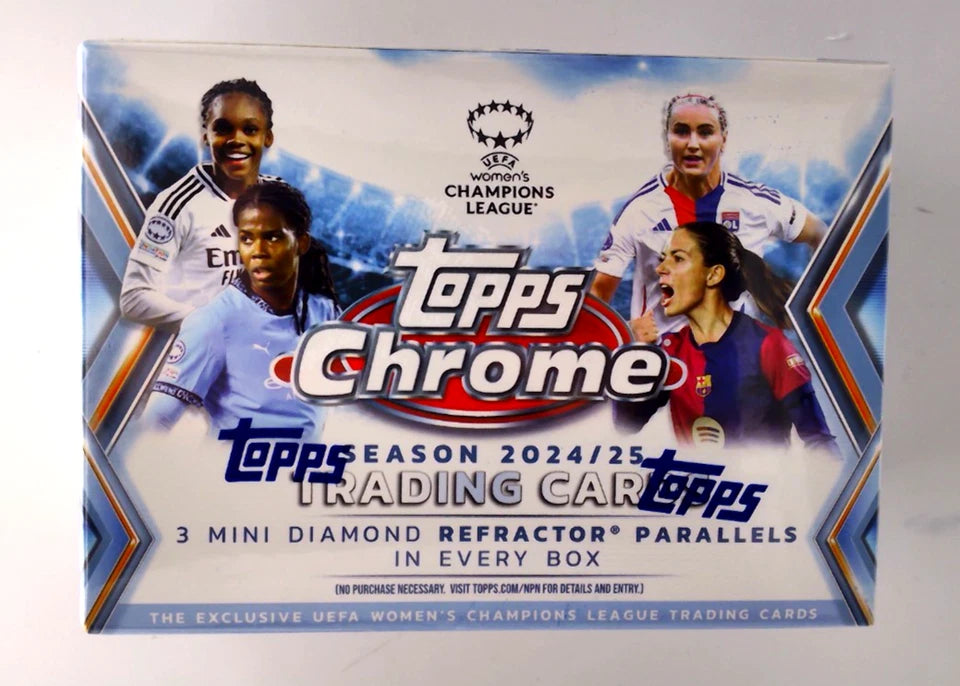 Topps - UEFA Chrome 2025 Value Box