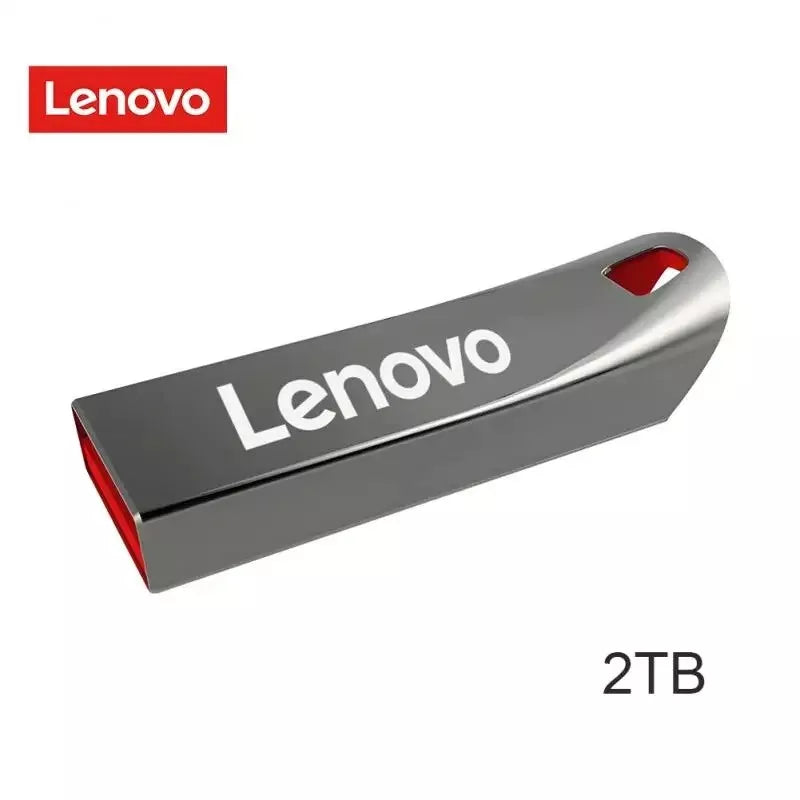 Lenovo 128gb 256gb 512Gb 1Tb 2Tb USB 3.0 Metal High Speed Flash Drive Memory