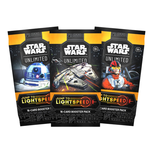 Star Wars: Unlimited Jump To Lightspeed Single Booster Star Wars card games